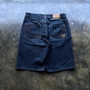 Rare Y2K Phat Farm‎ Embroidered Denim Shorts